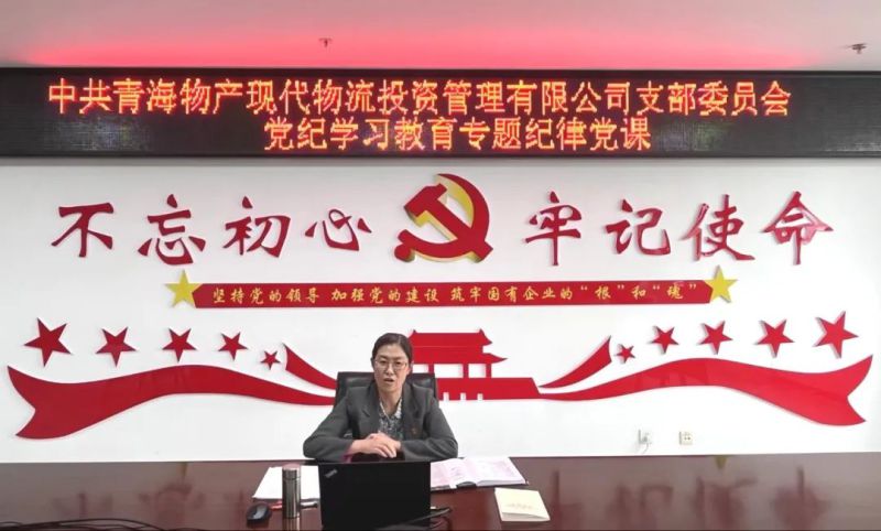 嚴(yán)明紀(jì)律作風(fēng) 永葆政治本色&mdash;&mdash;集團(tuán)黨委書(shū)記、董事長(zhǎng)劉玲同志講授專(zhuān)題紀(jì)律黨課