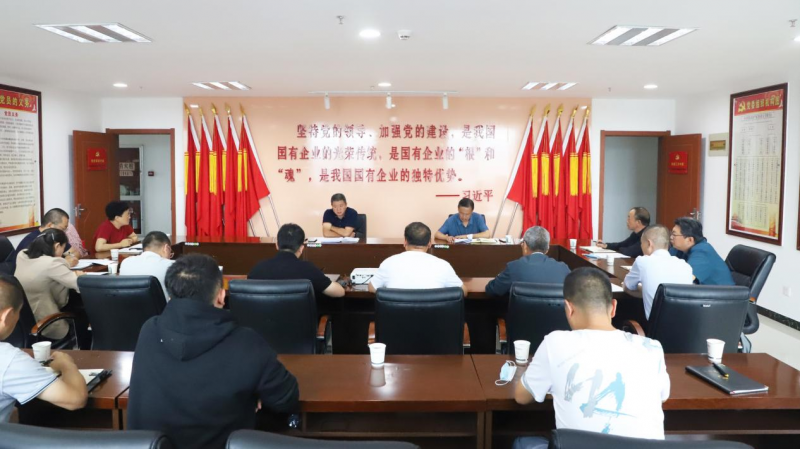 壓緊壓實安全責(zé)任 落實落細(xì)防范措施&mdash;&mdash;集團安委會召開2022年第8次安全生產(chǎn)例會