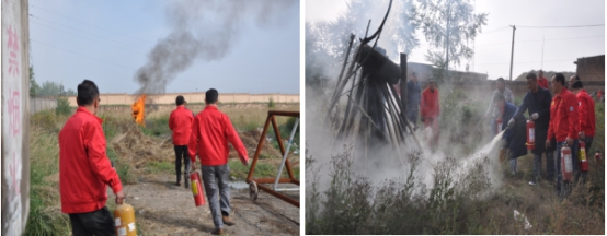 民爆公司開展反恐防暴、消防應急演練