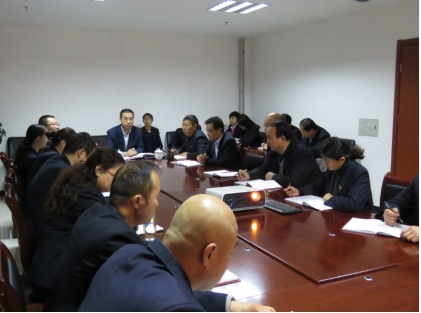 集團(tuán)黨委成員、紀(jì)委書(shū)記李志明來(lái)我司宣講黨的十九大精神